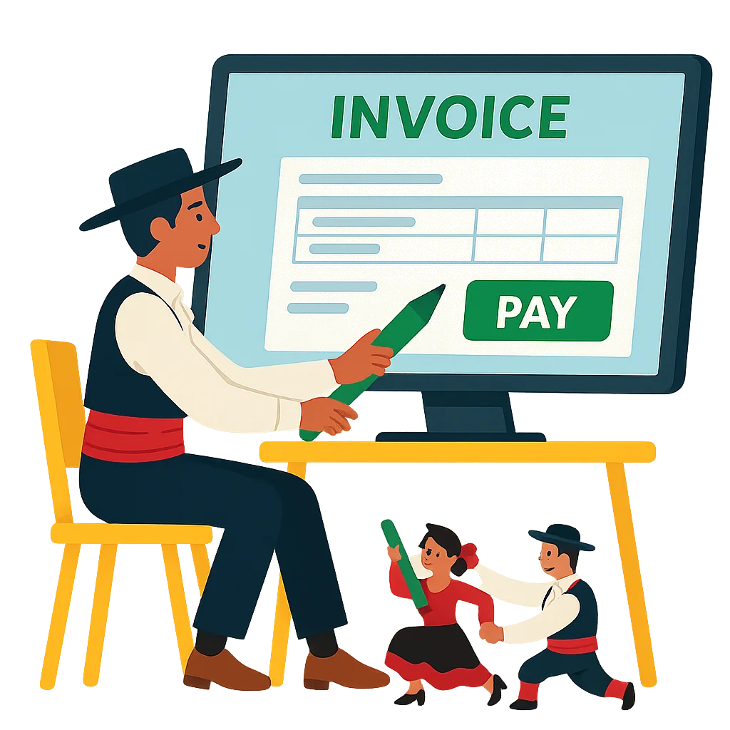 how to create an invoice