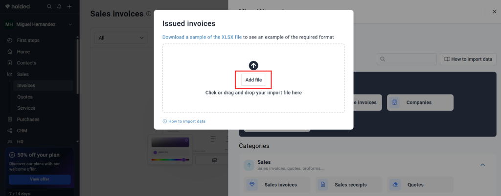 1 Upload and Validate Your Taxolé File