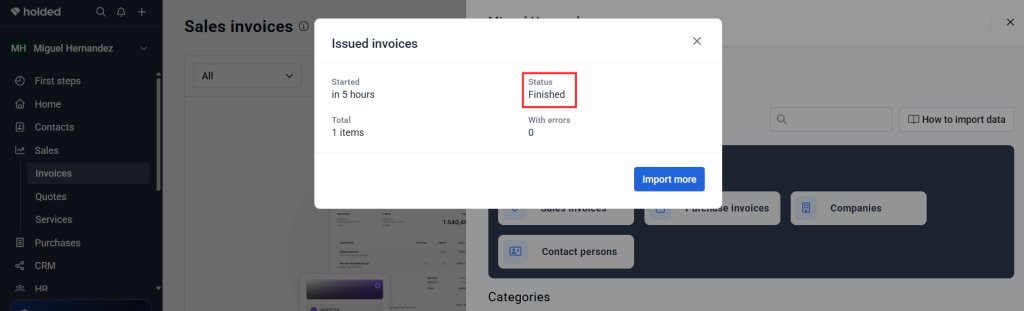 5 Upload and Validate Your Taxolé File - Taxolé