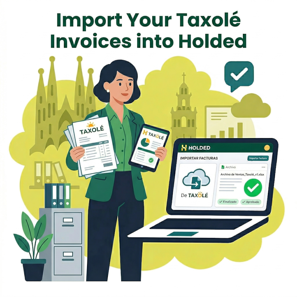 Import Taxolé Invoices into Holded