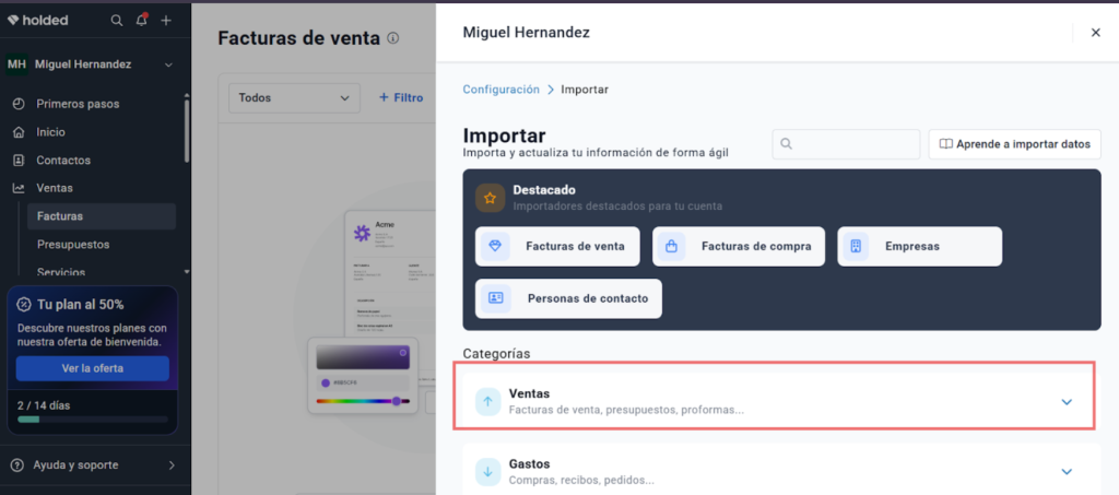 1 Elegir la Categoría del Documento - Taxolé