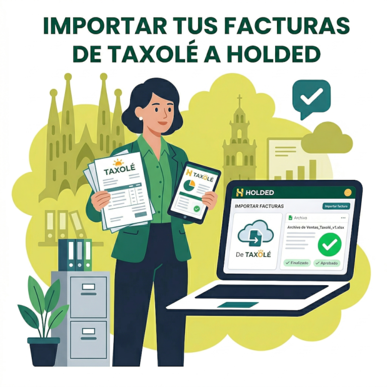 Importar Facturas de Taxolé a Holded